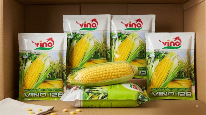 Hạt giống Bắp (Ngô) Ngọt lai F1 VINO 128 chính hãng